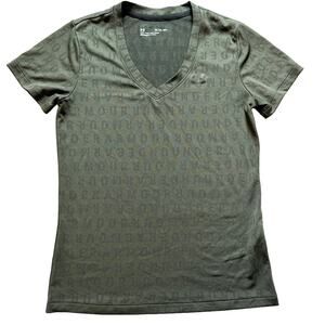 Under Armour athletic tee Velocity Wordmark loose fit women xsmall workout gym